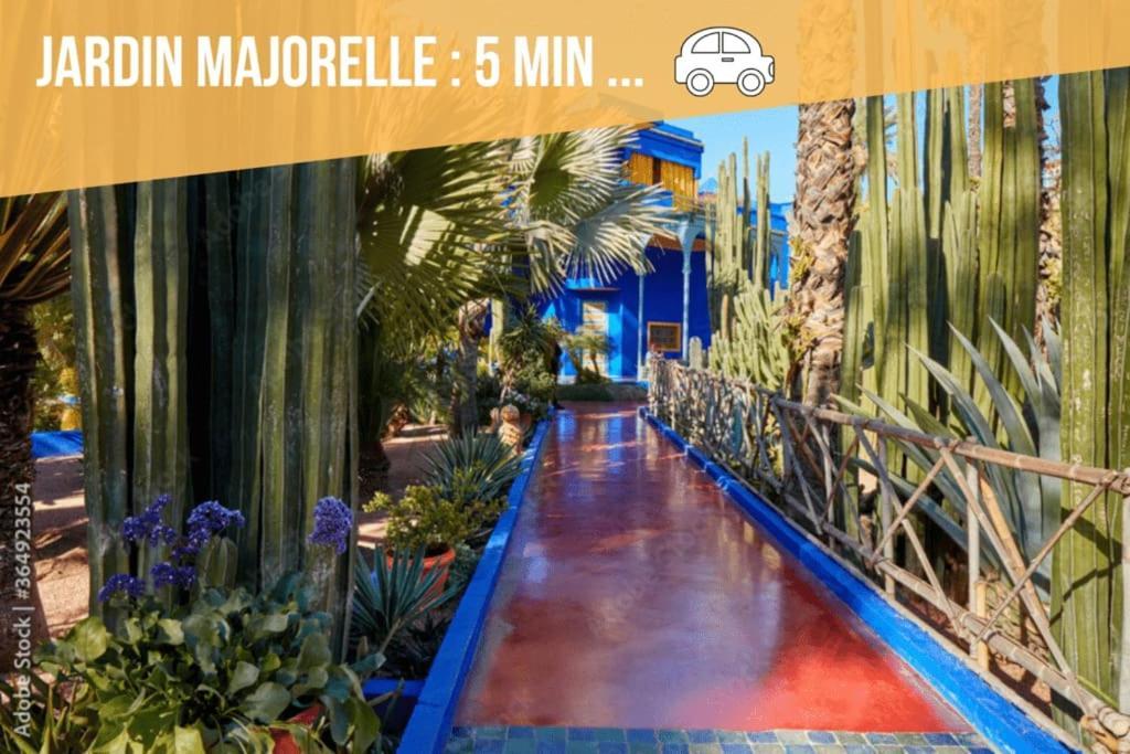 Stylish Moroccan Near Majorelle Garden, Wi-fi, Free Airport Shuttle *